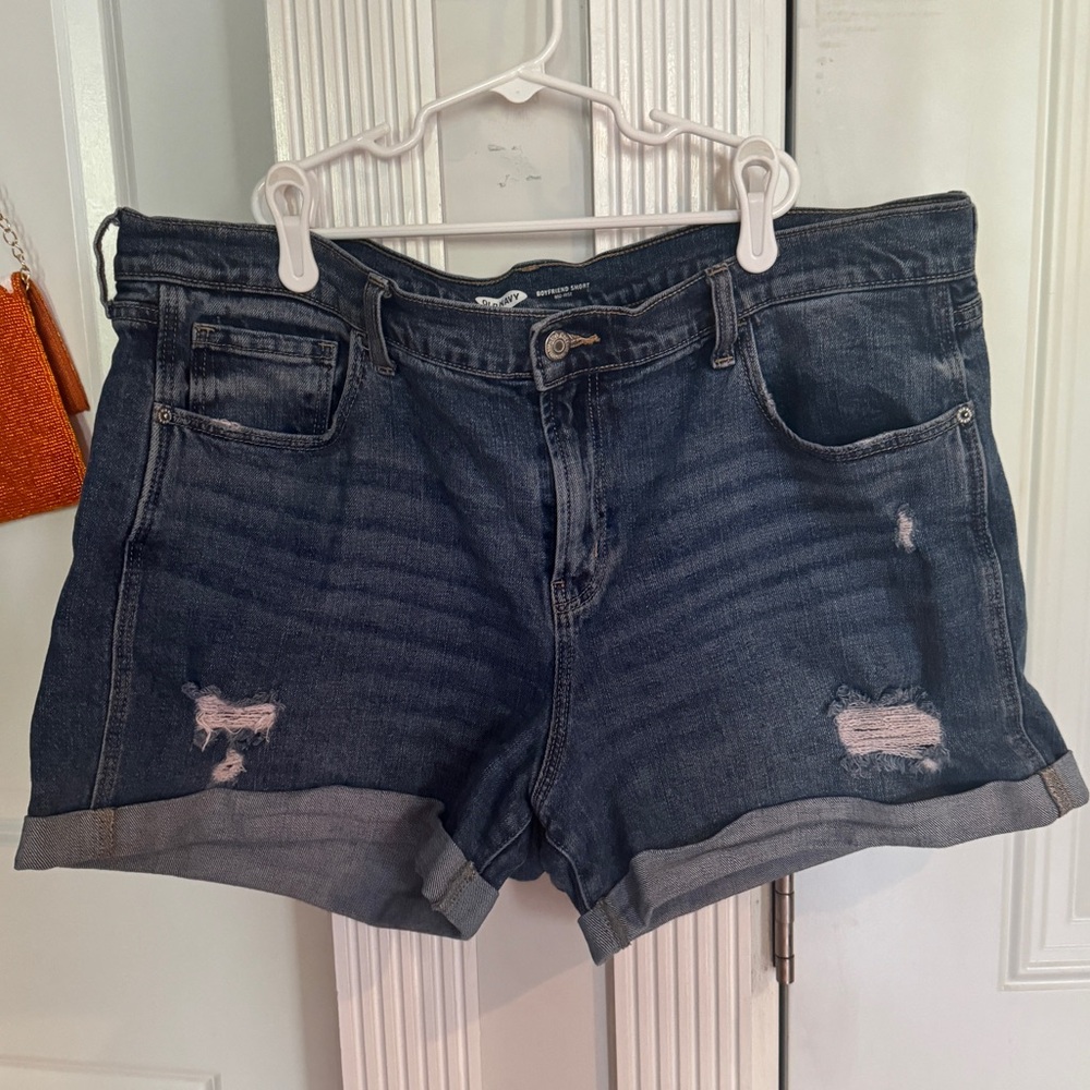 Women’s Denim Shorts Size 14 | Plus Size Jean Shorts